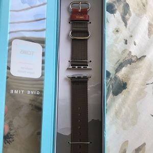 Toms made for apple watch 38mm band